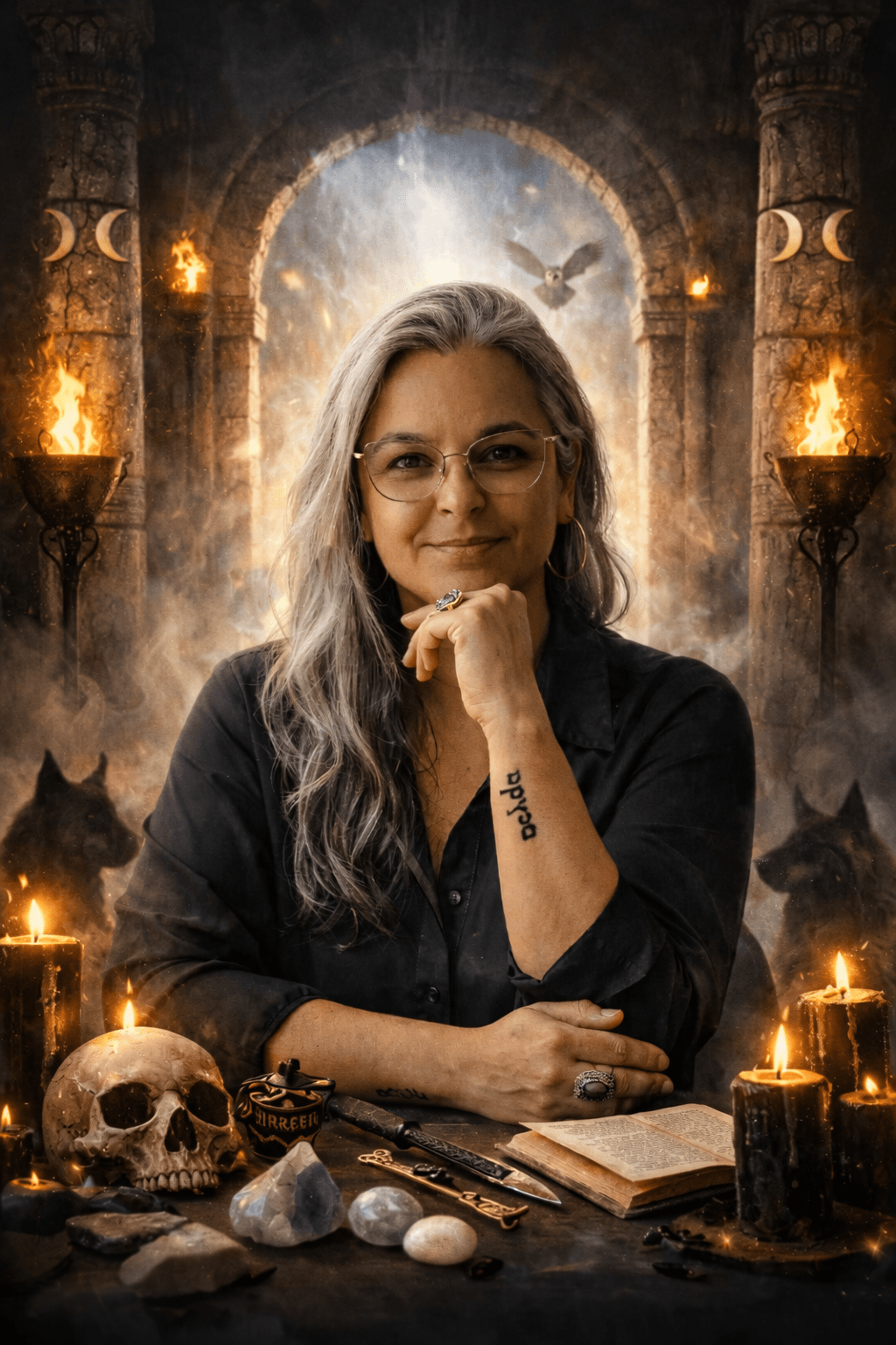 Clari Andrade — criadora de O Portal de Hécate